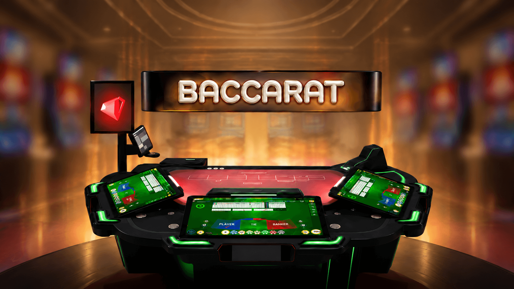 BACCARAT MEETS MODERN DESIGN: INTRODUCING THE INTERBLOCK SMART PIT CARD TABLE 03 AT PALAZZO